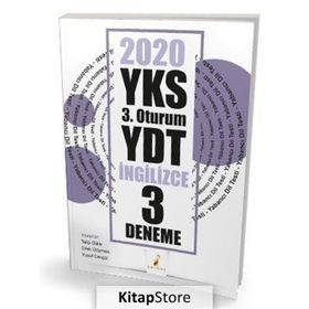 YKS 3. Oturum YDT İngilizce 3 Deneme Sınavı Dilek Gökmen Pelikan Tıp Teknik Yayınları