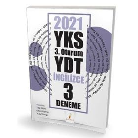 YKS 3. Oturum YDT İngilizce 3 Deneme Sınavı Dilek Gökmen Pelikan Tıp Teknik Yayınları