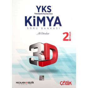 YKS 3D 2. Oturum Kimya Soru Bankası - Ali Dindar