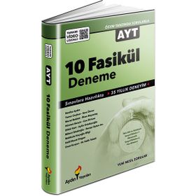 Yks Ayt 10 Fasikül Deneme Aydın Yayınları