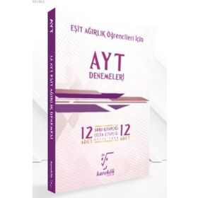 YKS AYT 12'li Eşit Ağırlık Deneme Seti 2. Oturum - Karekök
