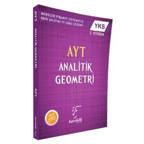 YKS AYT Analitik Geometri MPS Konu Anlatımı ve Soru Çözümü Karekök Eğitim Yayınları