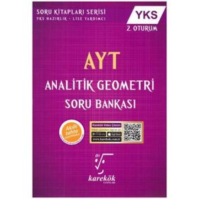 YKS AYT Analitik Geometri Soru Bankası Karekök Yayınları