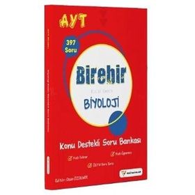 YKS AYT Birebir Etkisi Kesin Biyoloji Konu Destekli Soru Bankası Veri Yayınları