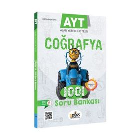 YKS AYT Coğrafya 1001 Soru Bankası Biders Yayınları
