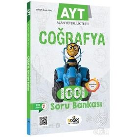 YKS AYT Coğrafya 1001 Soru Bankası Biders Yayınları