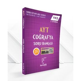 YKS AYT Coğrafya Soru Bankası - Karekök Yayınları
