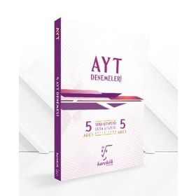YKS AYT Denemeleri 5'li Set Karekök Yayınları