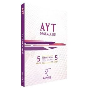 YKS AYT Denemeleri 5'li Set Karekök Yayınları