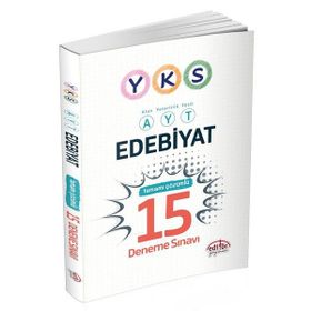 YKS-AYT Edebiyat Tamamı Çözümlü 15 Deneme Sınavı - kollektif