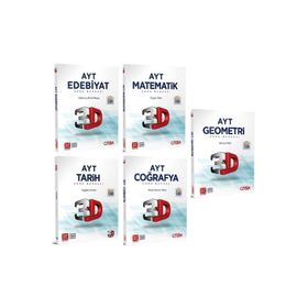 YKS AYT Eşit Ağırlık Soru Bankası 5'li Set