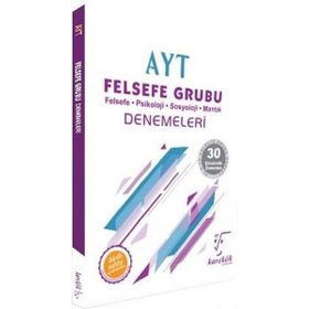 YKS AYT Felsefe Grubu Denemeleri Karekök Yayınları