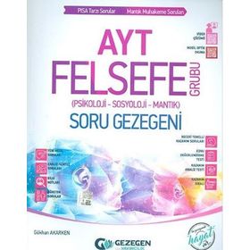 YKS AYT Felsefe Grubu Soru Gezegeni Gezegen Yayınları