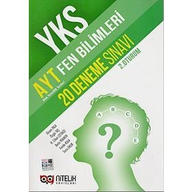 YKS AYT Fen Bilimleri 20 Deneme Sınavı 2. Oturum Nitelik Yayınları