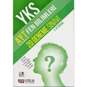 YKS AYT Fen Bilimleri 20 Deneme Sınavı 2. Oturum Nitelik Yayınları