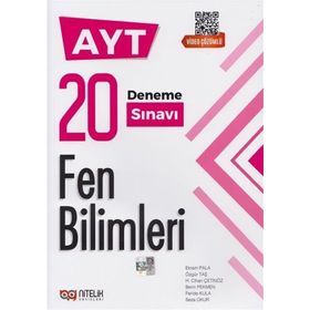 YKS AYT Fen Bilimleri 20 Deneme Sınavı 2. Oturum Nitelik Yayınları