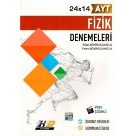 YKS AYT Fizik 24x14 Denemeleri Video Çözümlü Hız ve Renk Yayınları