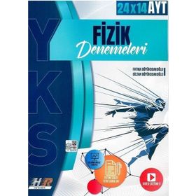 YKS AYT Fizik 24x14 Denemeleri Video Çözümlü Hız ve Renk Yayınları
