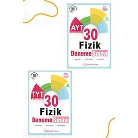 YKS AYT Fizik 30 Deneme Video Çözümlü-Palme Yayınevi