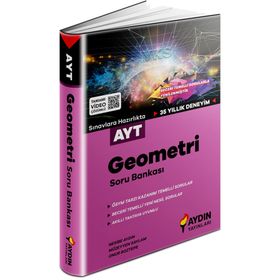 YKS AYT Geometri Soru Bankası - Aydın Yayınları