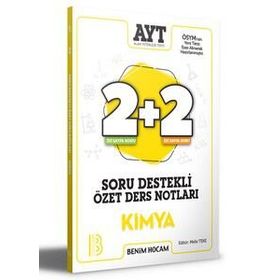 YKS AYT Kimya 2+2 Soru Destekli Özet Ders Notları - Benim Hocam Yayınları