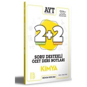 YKS AYT Kimya 2+2 Soru Destekli Özet Ders Notları - Benim Hocam Yayınları