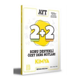 YKS AYT Kimya 2+2 Soru Destekli Özet Ders Notları - Benim Hocam Yayınları