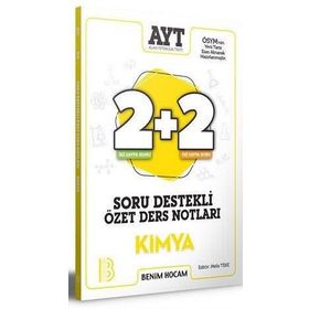 YKS AYT Kimya 2+2 Soru Destekli Özet Ders Notları - Benim Hocam Yayınları