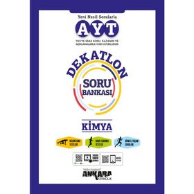 YKS AYT Kimya Dekatlon Soru Bankası-Ankara Yayınları