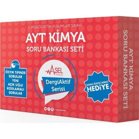 YKS AYT Kimya DergiAktif Soru Bankası Seti-Asel Yayınları