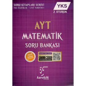 YKS AYT Matematik 1.kitap Karekök Yayınları