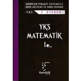 YKS AYT Matematik 1.kitap Karekök Yayınları