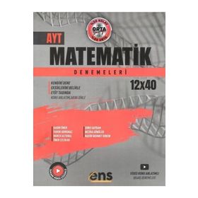 YKS AYT Matematik 12 x 40 Denemeleri - ENS Yayınları