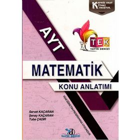 YKS AYT Matematik Konu Anlatımlı Cep Kitabı Tek Serisi Yayın Denizi Yayınları