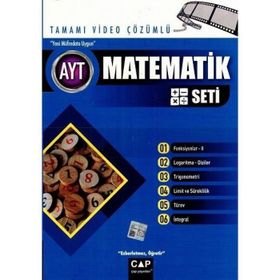 YKS AYT Matematik Seti Video Çözümlü Çap Yayınları