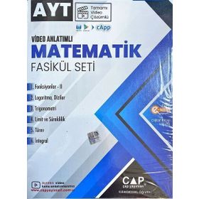 YKS AYT Matematik Seti Video Çözümlü Çap Yayınları