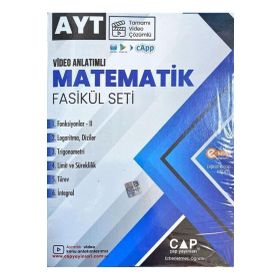 YKS AYT Matematik Seti Video Çözümlü Çap Yayınları
