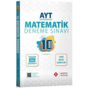 YKS AYT Matematik Soru Bankası Sonuç Yayınları