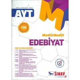 YKS AYT Modül Modül Edebiyat Konu Anlatımlı-Sınav Yayınları