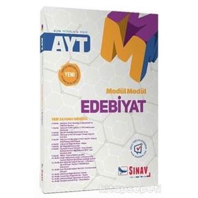 YKS AYT Modül Modül Edebiyat Konu Anlatımlı-Sınav Yayınları