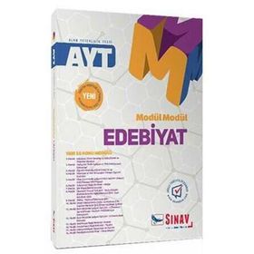 YKS AYT Modül Modül Edebiyat Konu Anlatımlı-Sınav Yayınları