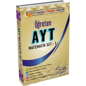 YKS AYT Öğreten Matematik Set 1 Gür Yayınları