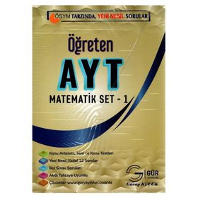 YKS AYT Öğreten Matematik Set 1 Gür Yayınları