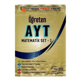 YKS AYT Öğreten Matematik Set 1 Gür Yayınları