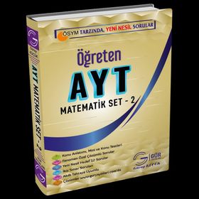 YKS AYT Öğreten Matematik Set 2 Gür Yayınları