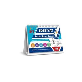 YKS AYT Pratik Akıllı Takvim Edebiyat Kollektif Tandem Yayınları