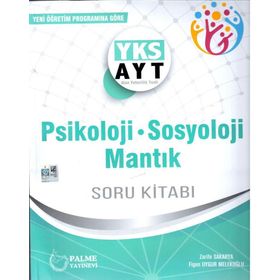Yks Ayt Psikoloji Sosyoloji Mantık Soru Kitabı Palme Yayınları