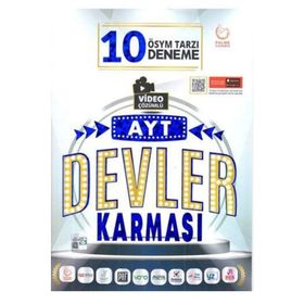 YKS AYT Sayısal 10 Deneme Sınavı Palme Kitabevi
