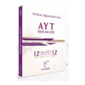 YKS AYT Sayısal 12'li Denemeleri Karekök Yayınları