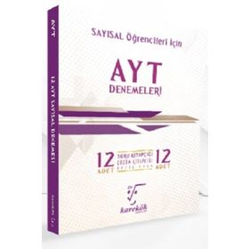 YKS AYT Sayısal 12'li Denemeleri Karekök Yayınları